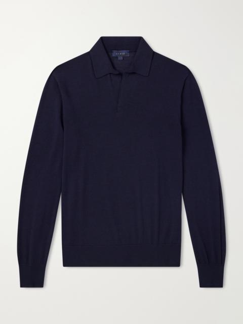 SEASE Lasca Virgin-Wool Polo Shirt