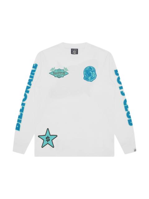 BILLIONAIRE BOYS CLUB MULTI GRAPHIC LS T-SHIRT