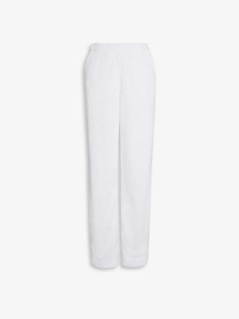 LOOSE PANTS IN COTTON TERRY