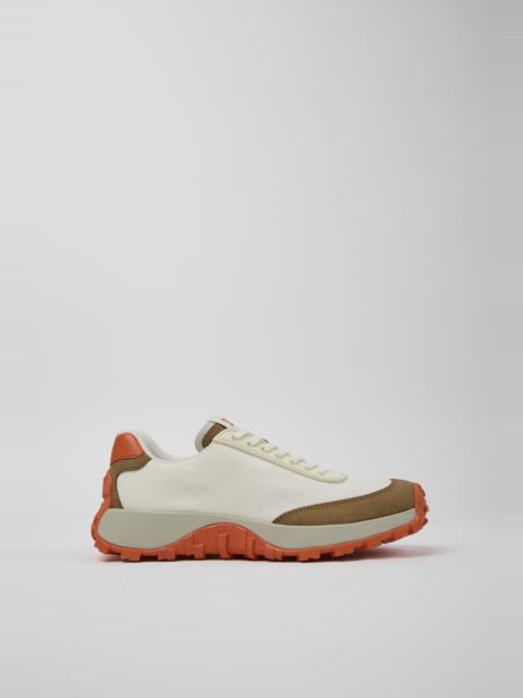 CAMPER Drift Trail VIBRAM White textile and nubuck sneakers for women