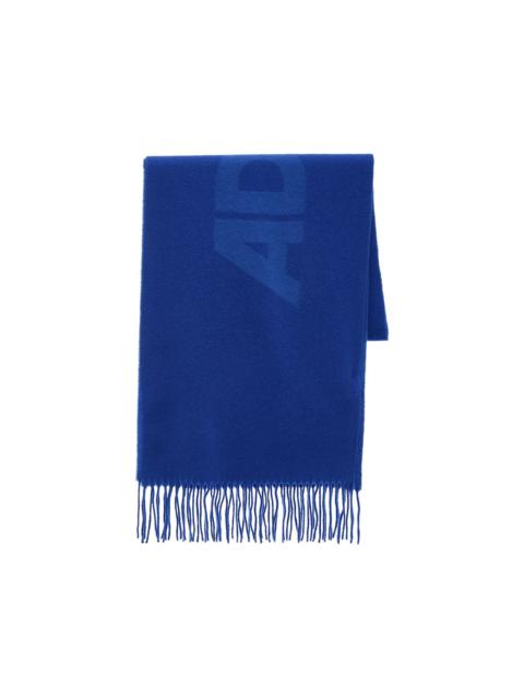 ADER error Standic Muffler fringed logo scarf