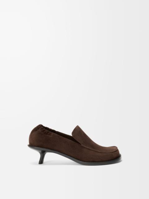 Loewe Flex loafer in suede calfskin