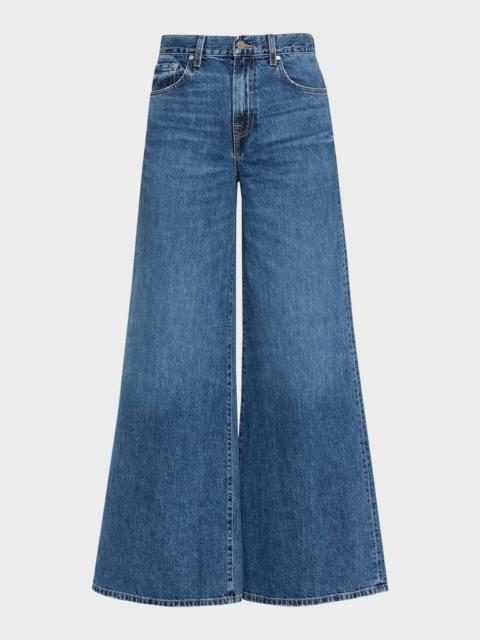TWP Tall Tiny Dancer Wide-Leg Jeans