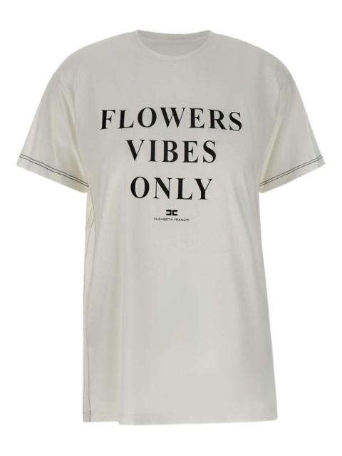 ELISABETTA FRANCHI cotton T-shirt