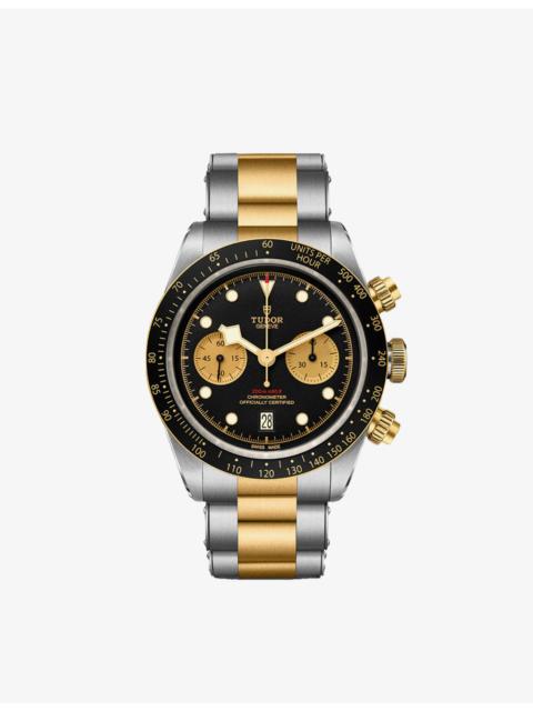 TUDOR M7936N-0001 Black Bay 41 Chrono S&G 18ct yellow-gold and stainless steel automatic watch