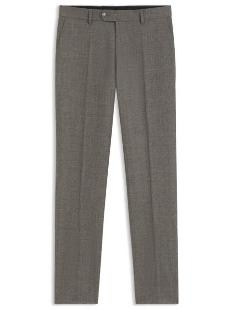 BOSS BOSS BY BECKHAM SLIM-FIT SUIT PANTS IN ITALIAN WOOL