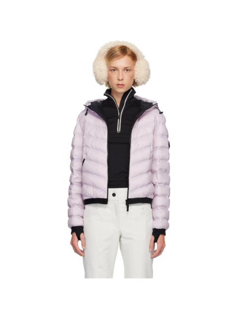 Moncler Purple Pandelon Down Jacket