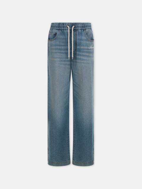 AMIRI DRAWSTRING BAGGY JEAN