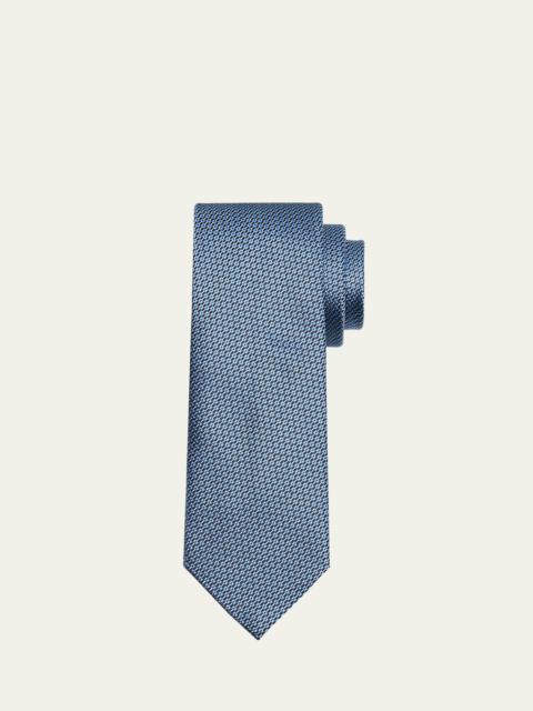 Brioni Men's Micro-Woven Silk Tie