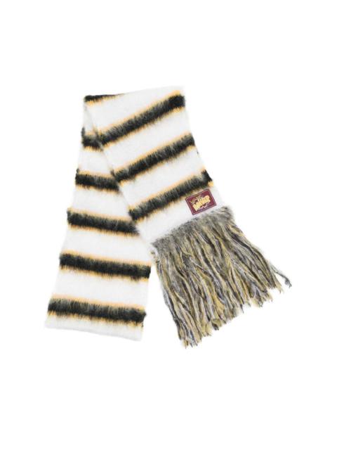 Marni striped pattern scarf