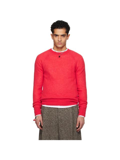 Red Alpaca Sweater