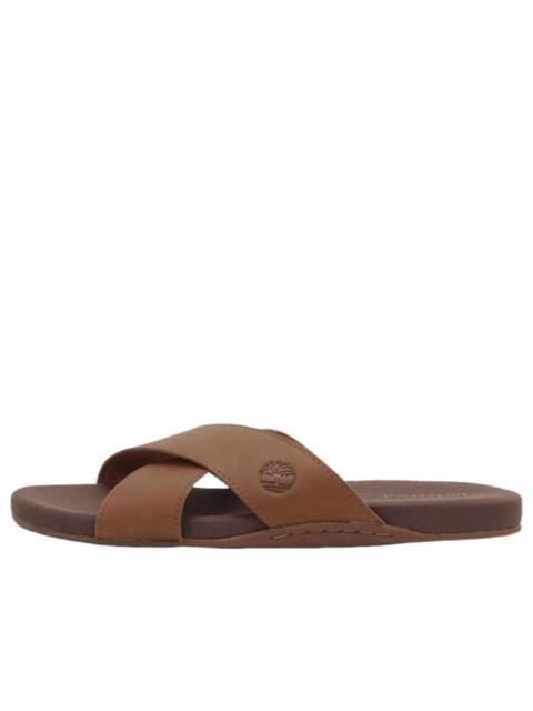 Timberland Timberland Seton Bay Cross Strap Sandals 'Brown' TB0A2422F131