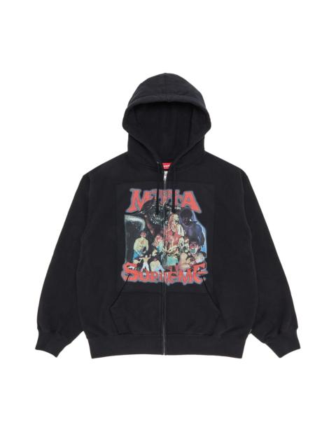 Supreme Supreme Muta Zip Up Hooded Sweatshirt 'Black'