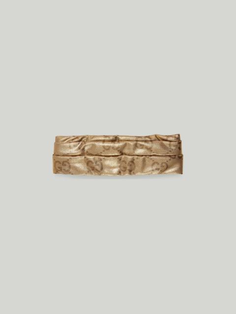 GUCCI GG lamé headband