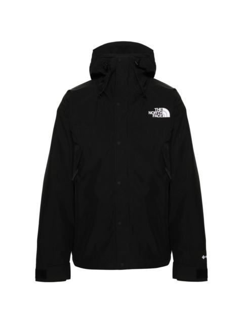 The North Face logo-embroidered hooded jacket