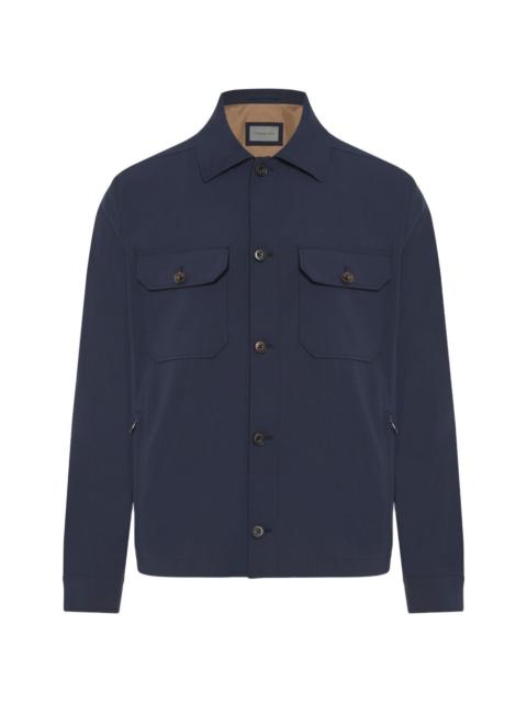 CORNELIANI buttoned flap-pocket jacket