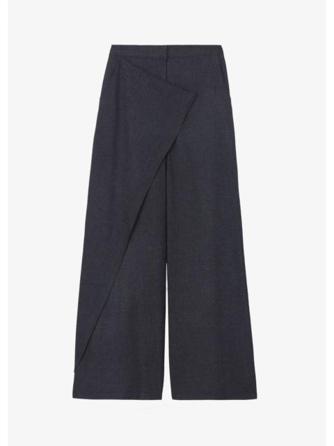 The Frankie Shop Altai Wrap Trousers - Charcoal