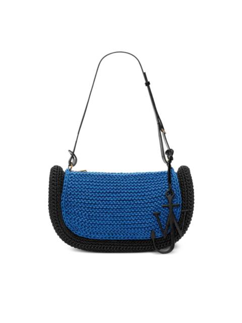 JW Anderson Bumper-15 crochet-knit shoulder bag