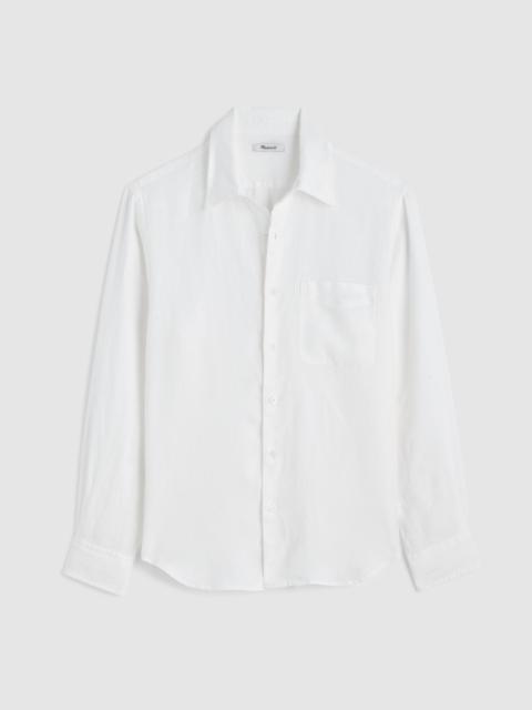 Madewell Button-Up Shirt in Linen