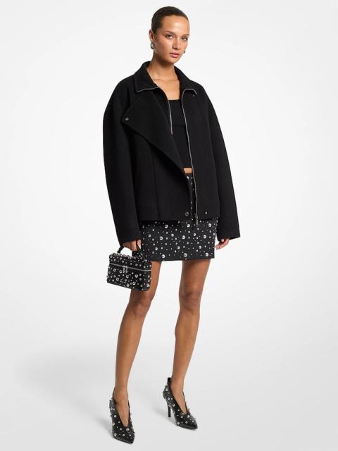 MICHAEL KORS Double-Face Wool Blend Jacket