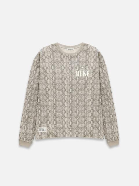 DUKE + DEXTER Talk Nice Snake Waffle Top