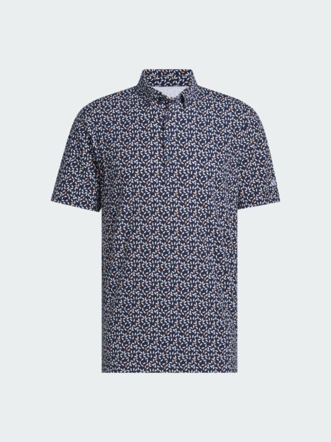 adidas Ultimate365+ Butterspun Soft Print Polo Shirt