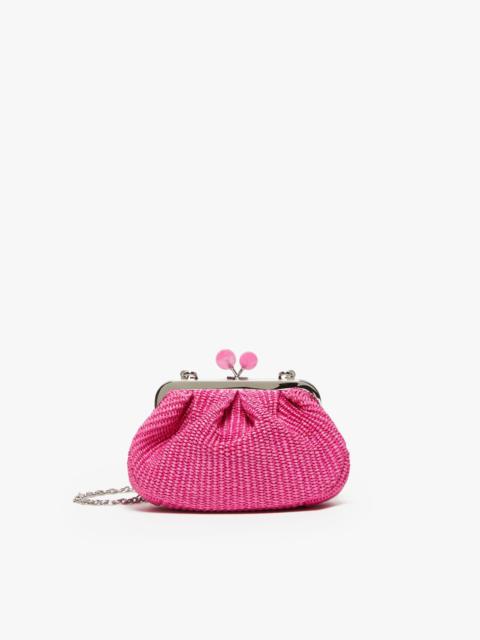 Max Mara PALMAS Small raffia-look Pasticcino Bag