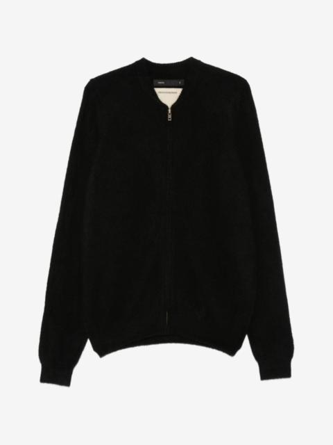 FRENCKENBERGER zip-up knitted cardigan