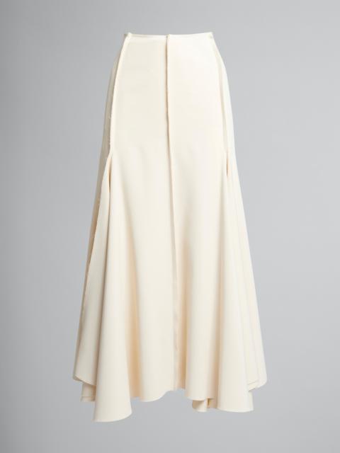 Marni STRETCH CADY LONG SKIRT