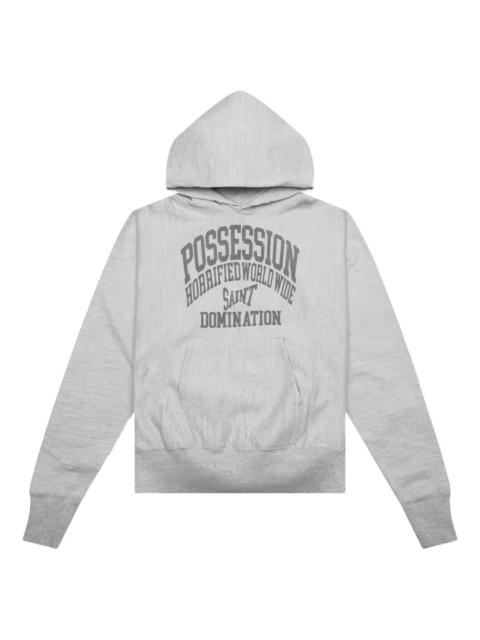 SAINT M×××××× logo-print hoodie