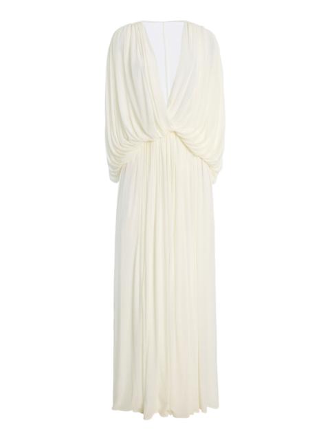 deme Exclusive The Rori Gathered Maxi Dress