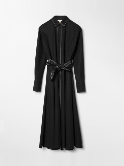 CELINE BELTED DRESS