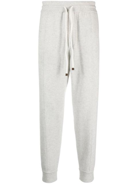 Brunello Cucinelli cashmere track trousers