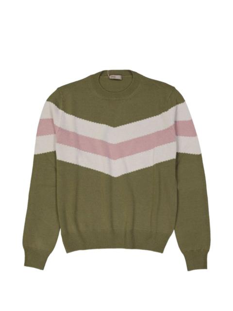 Herno chevron-pattern sweater