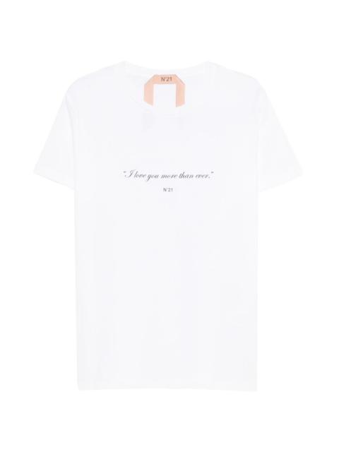 N°21 quote T-shirt