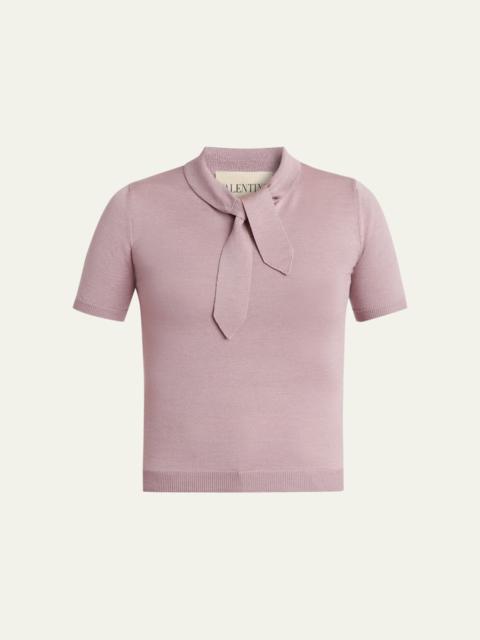 Valentino Tieneck Knit Top