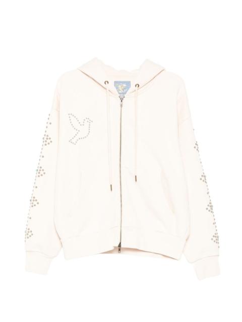 KidSuper Dove & Eye stud-embellished hoodie