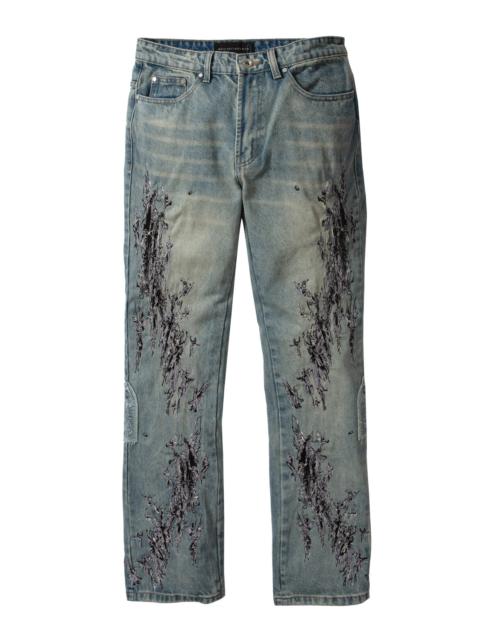 WHO DECIDES WAR SCRATCHED DENIM
