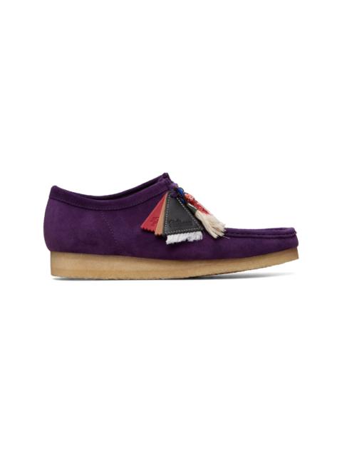 Clarks Originals Purple Blanche Yu Edition Wallabee Derbys