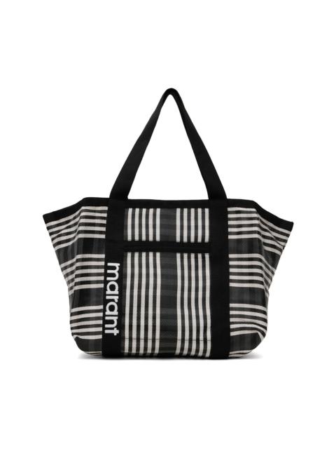 Isabel Marant Black & White Darwen Tote