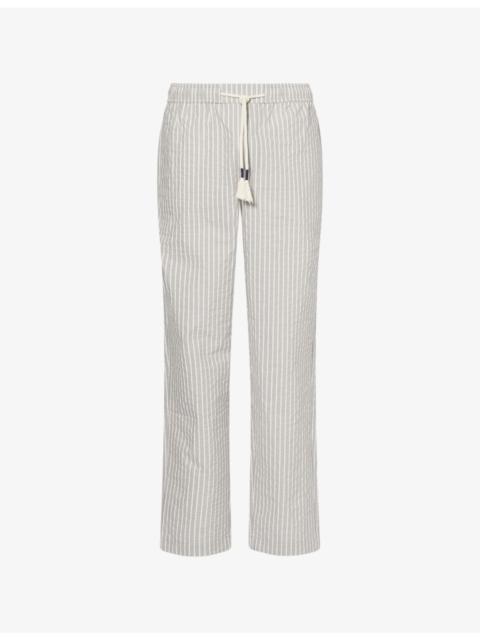 ORLEBAR BROWN Sonoran Seersucker Cotton Trousers
