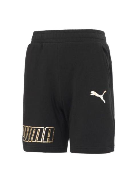 PUMA PUMA Logo Sports Shorts 'Black' 679675-51