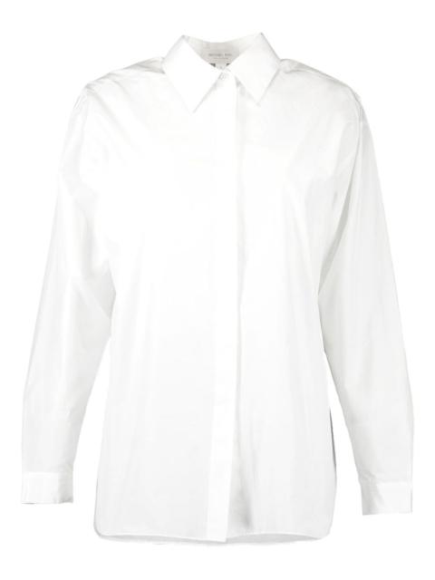 MICHAEL KORS COLLECTION Boyfriend long-sleeve button-down shirt