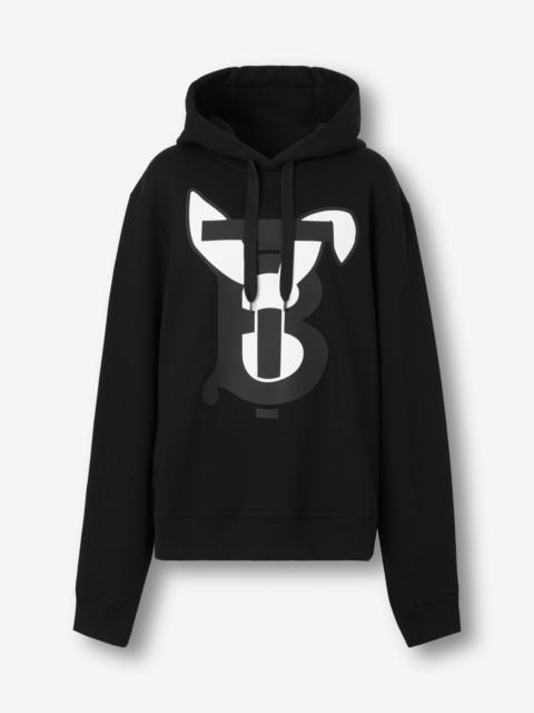 Burberry Rabbit Print Cotton Hoodie