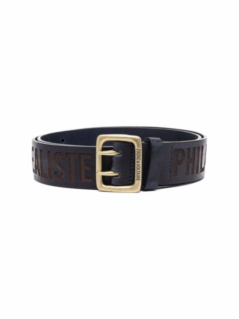 Buckley stamped belt