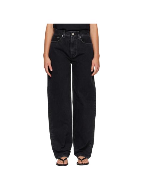 Loulou de Saison Black SAMUR LDS Boyfriend Jeans