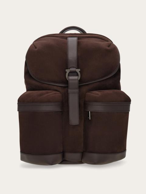 FERRAGAMO Suede backpack