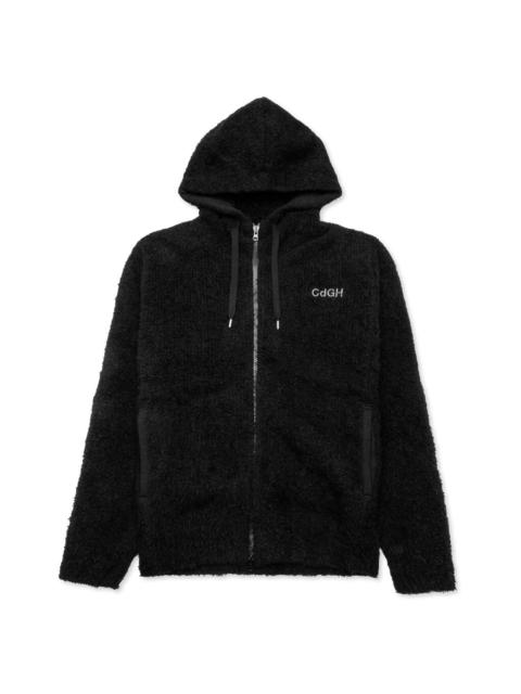 Comme des Garçons Homme FULL ZIP HOODIE - BLACK