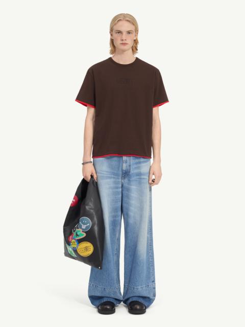 MM6 Maison Margiela Reversible cotton T-shirt