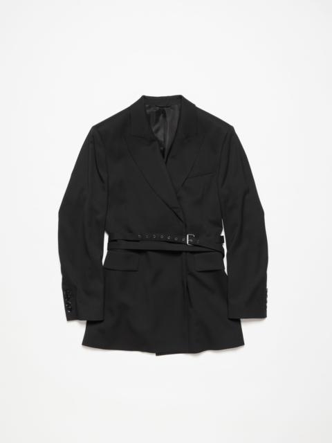 Relaxed fit suit jacket - Black